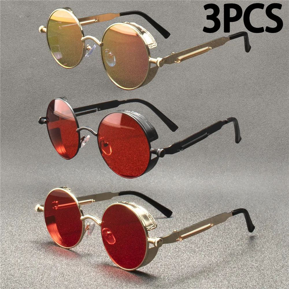 

3PCS Fashion Square Sunglasses Women Luxury Brand Big Purple Sun Glasses Female Mirror Shades Ladies Oculos De Sol Feminino