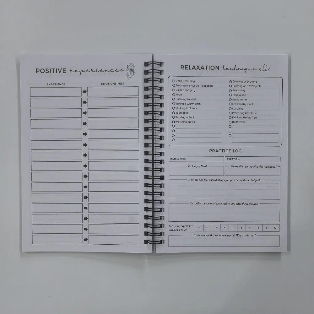 5 Books in 1 Planner CBT + DBT + ACT workbook cognitive behavioral therapy,dialectical behavior therapy and commitment therapy