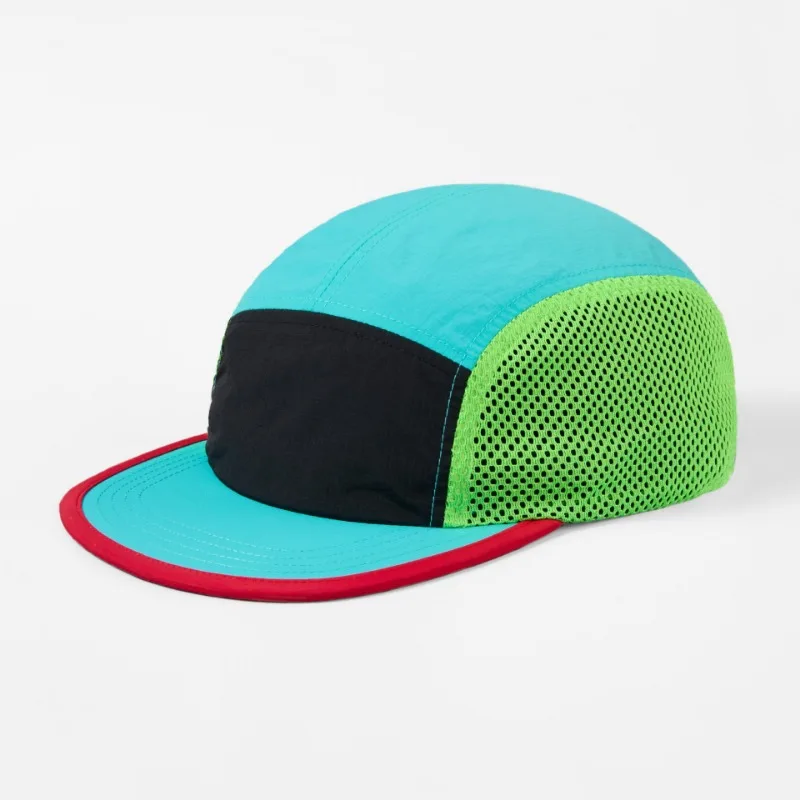 New Custom Printed Logo Spring and Summer Mesh Camping Quick Dry Hat Men and Women Outdoor Adjustable Flat Brim Baseball Caps