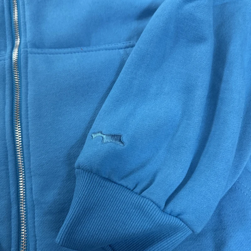 الكلاسيكية التطريز شعار جاستن بيبر SKYLRK هوديي البلوز الصورة الحقيقية جديد الرجال بلون الهيب هوب فضفاض سترة القمم