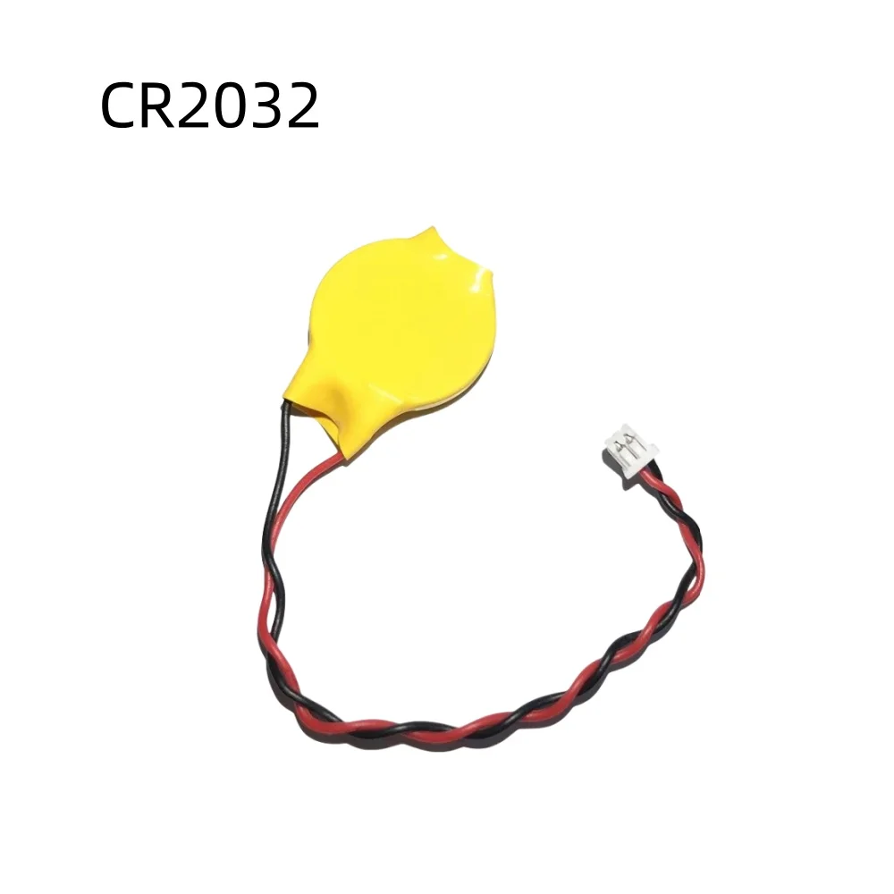 2 قطعة/الوحدة CR2032 2032 بطارية مع سلك 2pin 1.25 اللوحة الأم للكمبيوتر المحمول BIOS CMOS بطارية مع سلك تفكيك البطارية