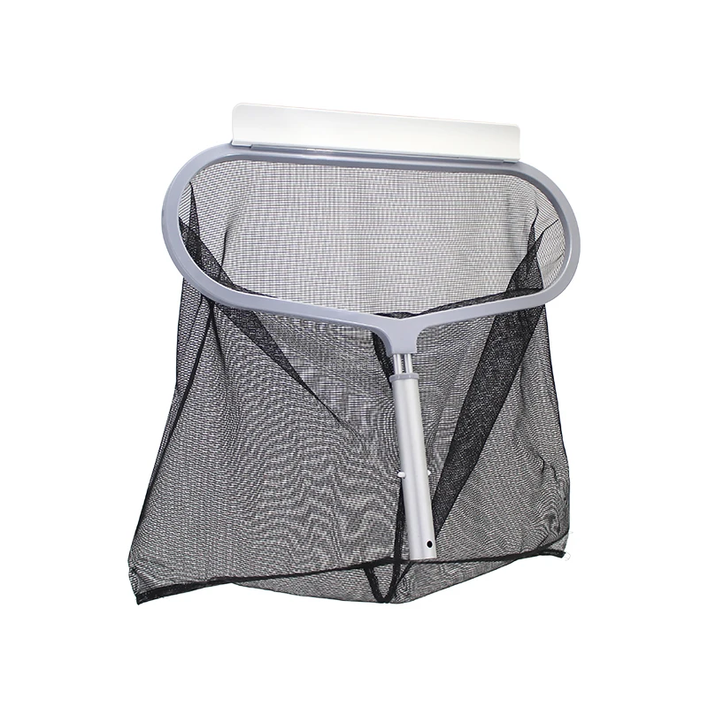 

2026 Best Sellers Black Color Pool Leaf Rake Swimming Pool Cleaning Equipment Fine Mesh Pool Leaf Net