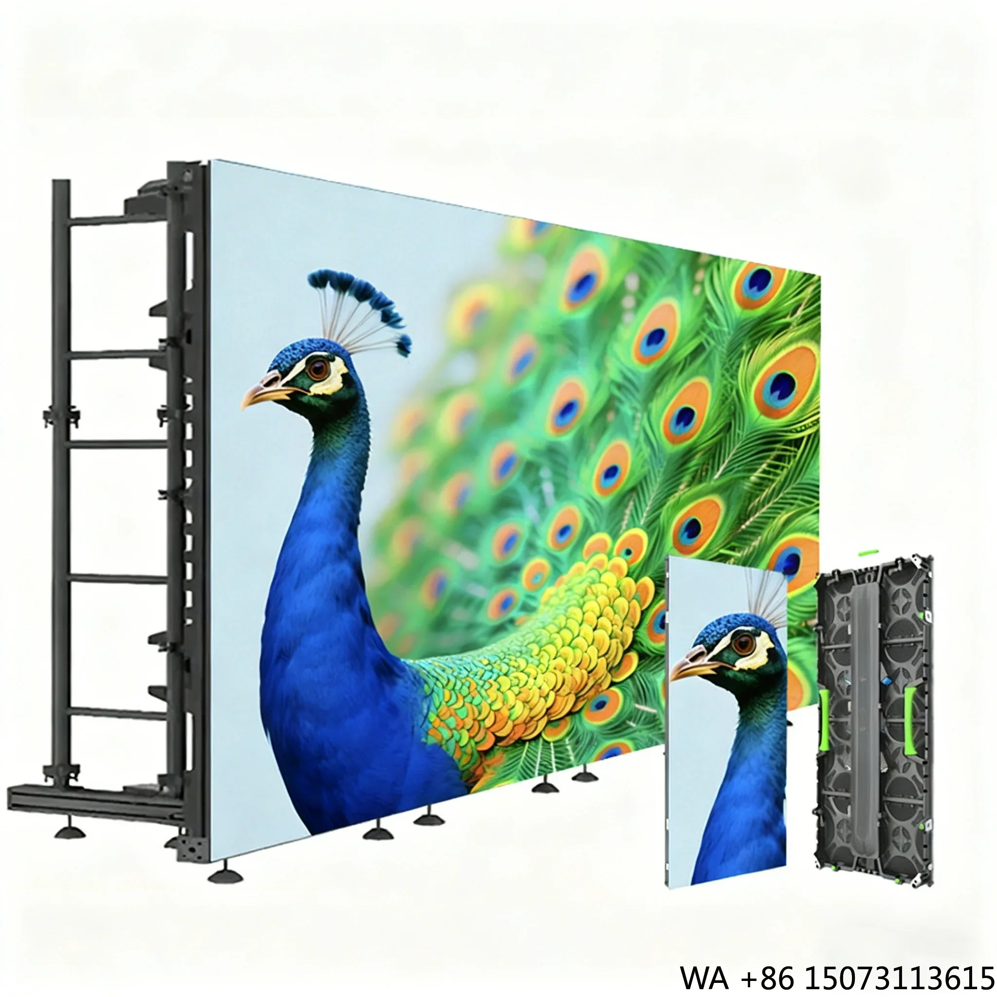 

Горячая распродажа: Уличный светодиодный видеоэкран P2.604/P2.976/P3.91/P4.81 для аренды, модульный дисплей (Pantalla)