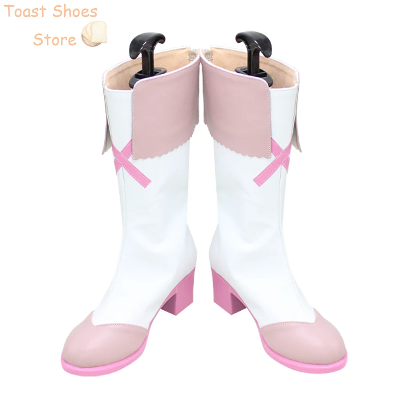 Yuki Asuna Cosplay Schoenen Halloween Carnaval Laarzen Pu Schoenen Cosplay Rekwisieten Kostuum Prop