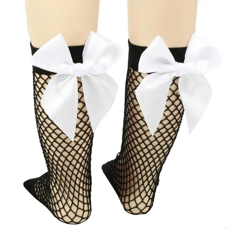 

Дети девочки колена высокие носки Bowknot Stockings Matters Socks