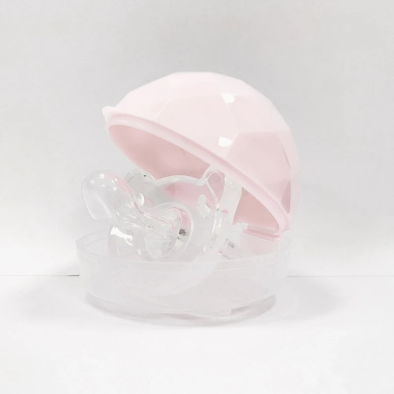 1PC Portable Baby Pacifier Box Soother Container Holder Box Travel Storage for Case Safe Holder Feeding Pacifier Plastic