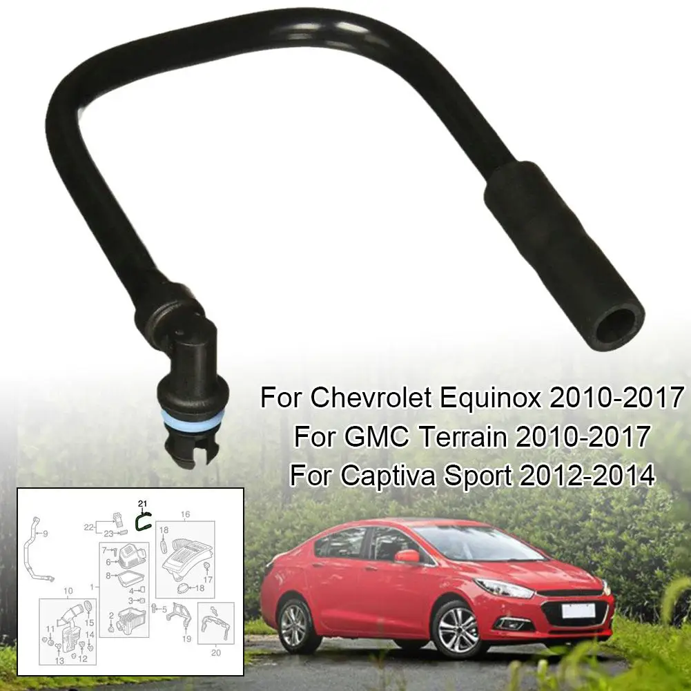 For 11 New Captiva/2.4 Crankcase Forced Ventilation Pipe Pcv Hose Equinox Terrain Oe12619363 O6u0