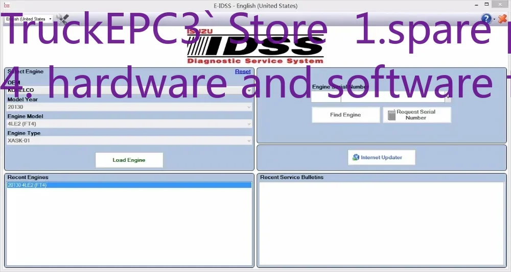 TruckEPC3 For Isuzu E-IDSS Engineering Release 2026 - Isuzu Diagnostic Service System +Keygen