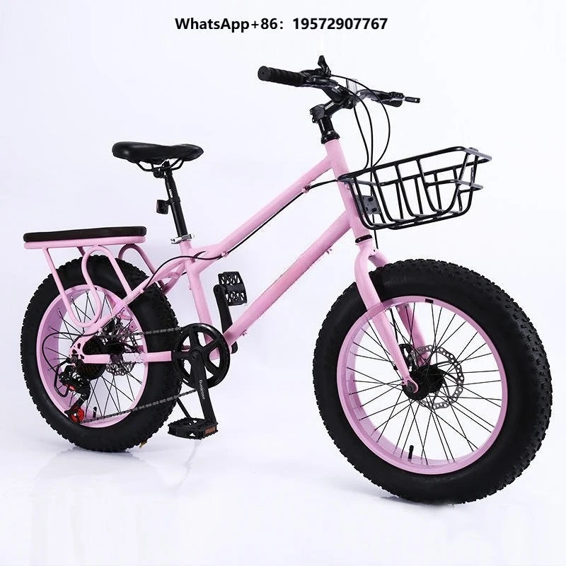 20inch Red Rabbit Snow Mountain Bike with Dual Disc Brakes Carbon Steel Frame Comfortable Saddle-Speed Available Multiple Colors