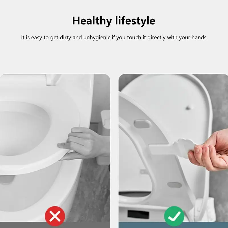 Multifunctionele Zachte Toilethoes Lifter Comfortabele Handgreep Universeel Ontwerp Flexibele Toiletbril Hefapparaat Voor Thuis