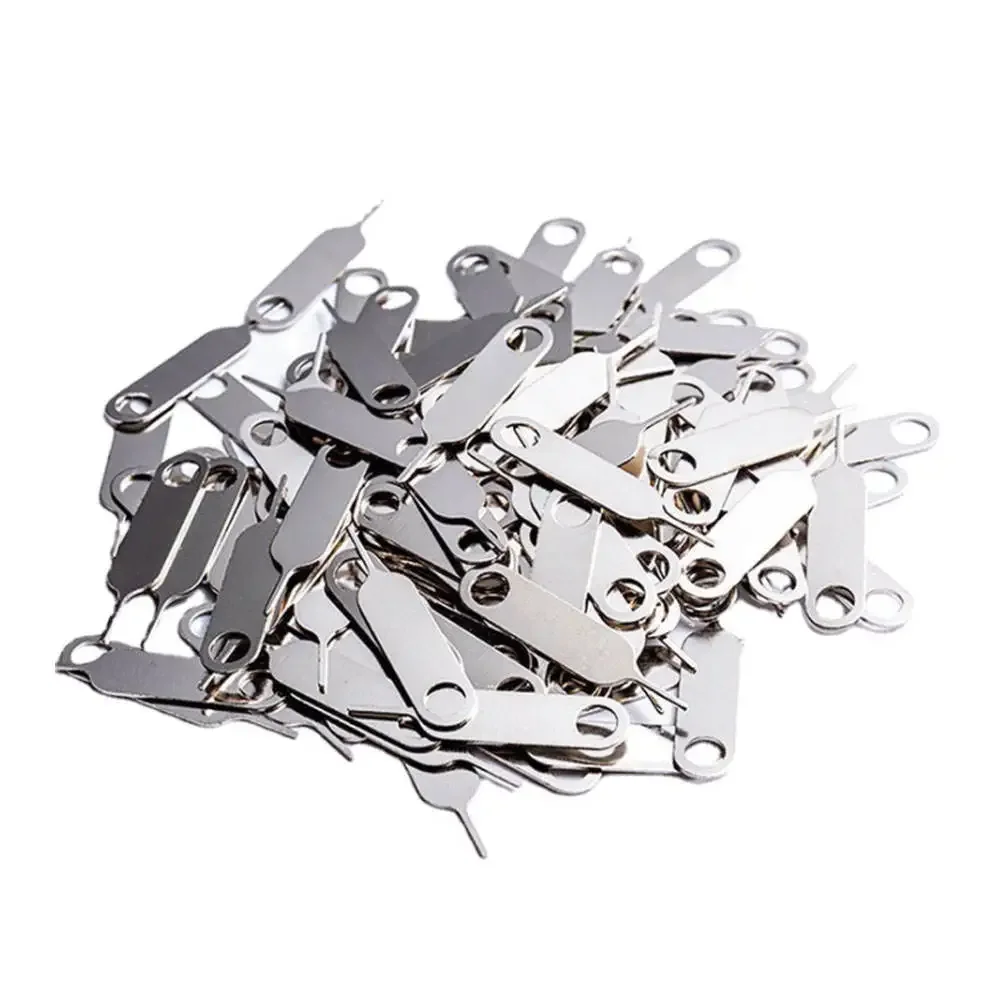 Pino de cartão sim de fábrica oem, peças de máquina de estampagem de aço inoxidável, agulha, bandeja de cartão sim, pino ejetor para celular