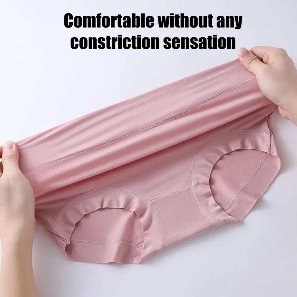 Women's Underwear Modal Panties for Women High-Rise Female Underwear Briefs Comfortable Underpants Plus Size Soft Safety Shorts