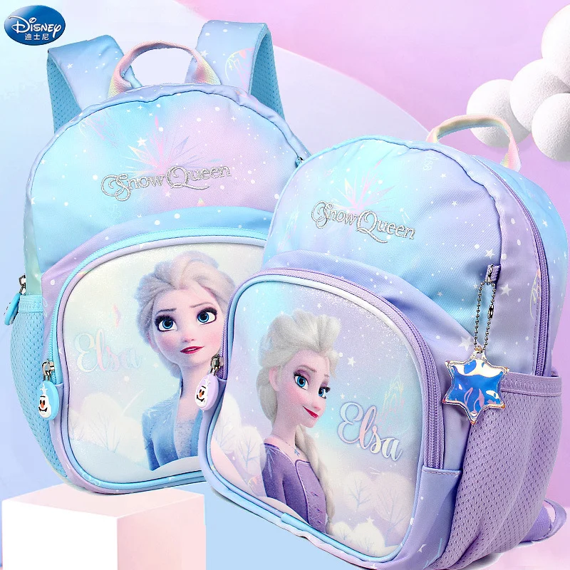 New Disney cartoon frozen Backpack bag Kindergarten school bag kids Backpack