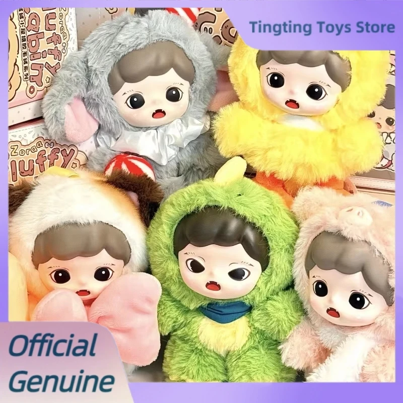 

Genuine Zoraa Fluffy Cabin Series Vinyl Blind Box Kawaii Vinyl Pendant Doll Tide Play Mystery Box Toy Toy Gift For Children