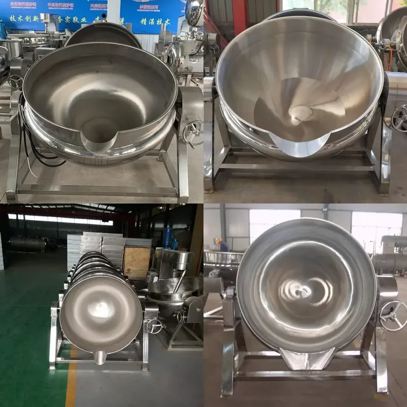 for Roujiamo Cooking Pot Braised Pig Trotters Commercial Sandwich Pot Stainless Steel Thermal Insulation for Restaurant
