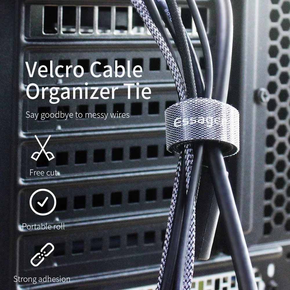 Essager Cable Organizer Wire Winder USB Cable Management Charger Protector For Phone Mouse Earphone Cable Holder Cord Protection