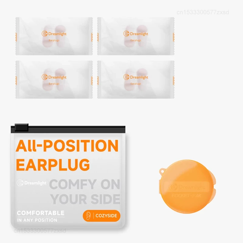 Dreamlight Noise-Canceling Earplugs Comfortable Soundproofing Portable Travel Home Protection Earplugs Full-sleeper Earplugs view 6