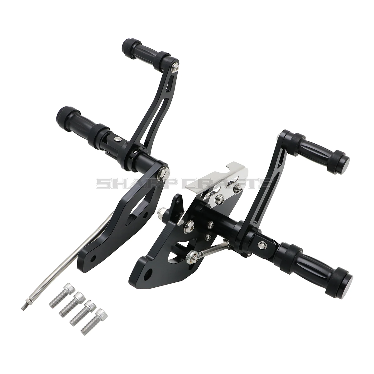 For Kawasaki Vulcan 900 VN900 Classic 2006-2022 2021 Motorcycle Forward Control Footpegs Complete Foot Kit Pegs Levers Linkages