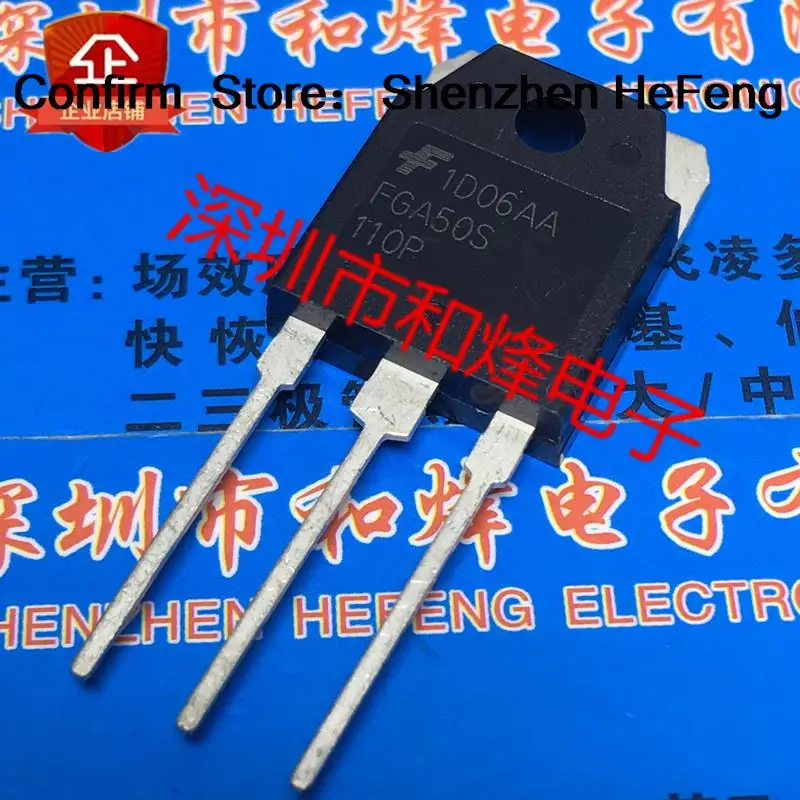 5PCS-10PCS FGA50S110P  TO-3P 1100V 50A    NEW AND ORIGINAL Fast Shipping Quality