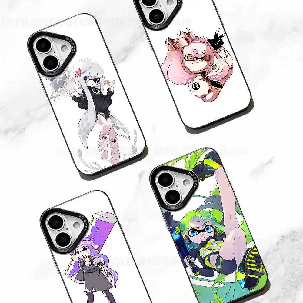 

Splatoon Agent Pearl Inkling Case For IPhone 11 12 13 14 15 16 17 Pro Max XS X XR Cover