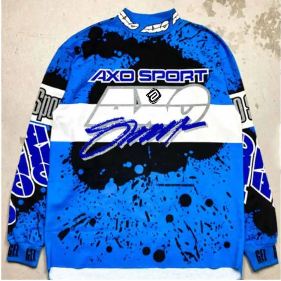 Motocross jersey motocross shirt men breathable mountain bike mtb long sleeve racing Professional quick-drying cycling jersey