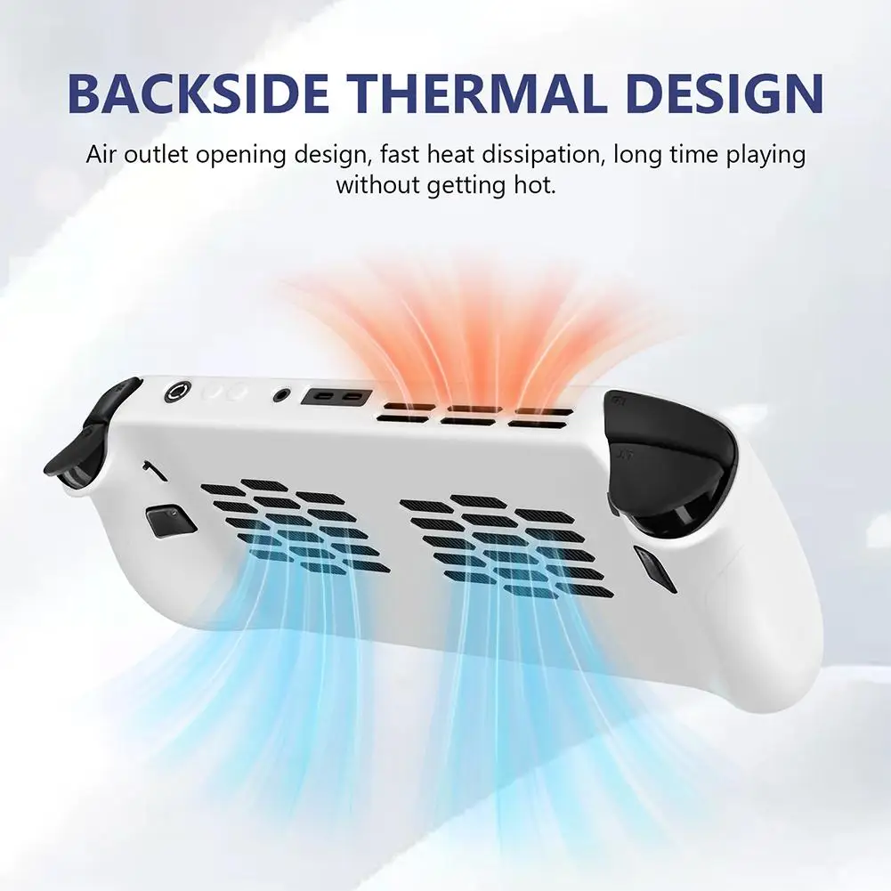 For Legion Go S Game Console Protective Case Ergonomically Protective Fall/anti Shell Sweat Silicone Designed Anti Game U2S2