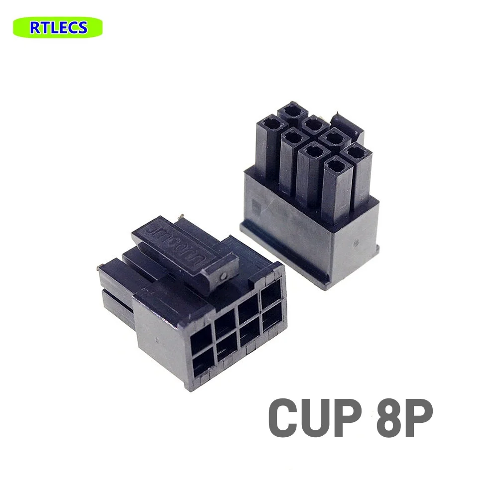 5 Pcs CPU 4.2 mm 4 8 10 14 16 18 20 24 20+4 PIN Plug Housing PC Computer EPS ATX PSC Motherboard Mainboard Power Connector Shell