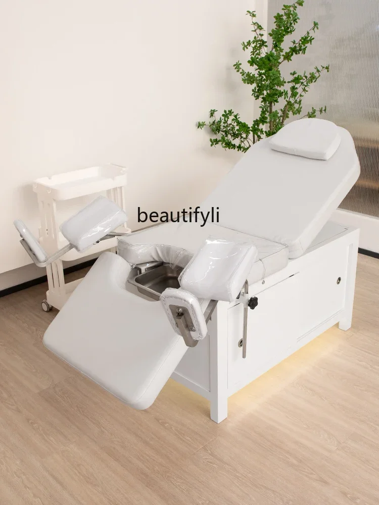 Gynecological Examination Clinic Bed Private Care Washing Multifunctional Electric Elevating Bed Tattoo Maternity Treatment Bed