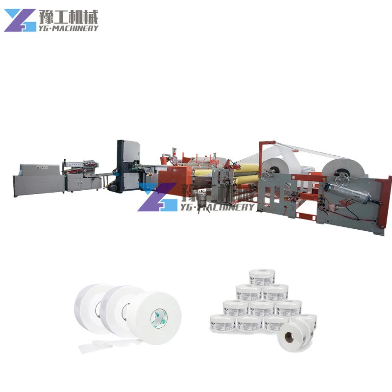 Full Automatic Facial Tissue Manufactur Machine Smal Roll Towel Napkin Tissue Toilet Paper Making Machine Price