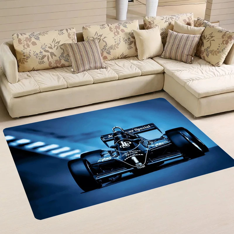 

Race F1 Formula Carpet Entrance of House Living Room Kitchen Mat Carpets Rugs Balcony Home Foot Rug Doormat Door Mats Bathroom