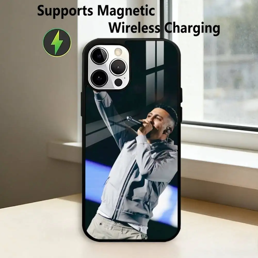 Morad-D R-Rapper Phone Case For iPhone17,16,15,14,13,12,11 Plus,Pro Compatible with magnetic wireless charging Gift