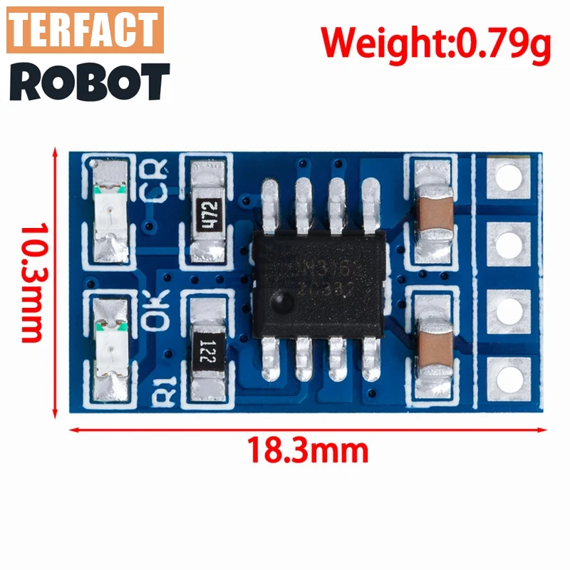 1-20PCS MPPT Solar Charge Controller 1A 4.2V 3.7V 18650 LiPo Li-ion Lithium Battery Module SD05CRMA Solar Panel Battery Charger