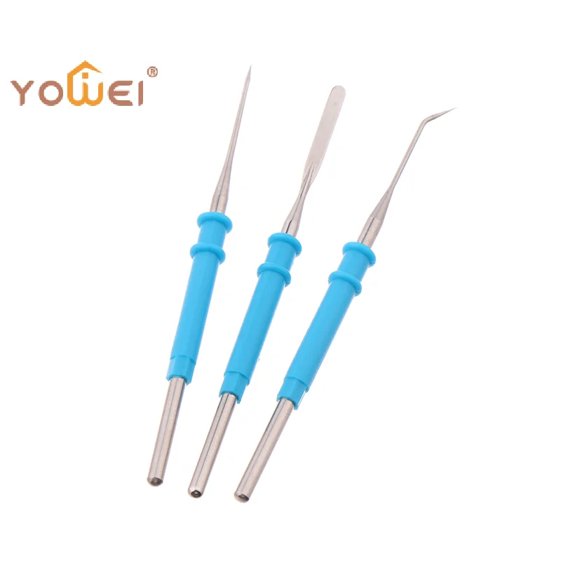 Latest 1Pcs ESU Cautery Pencil Electrosurgical Blade Electrode 70mm*2.36mm Electrocoagulation Electrocautery