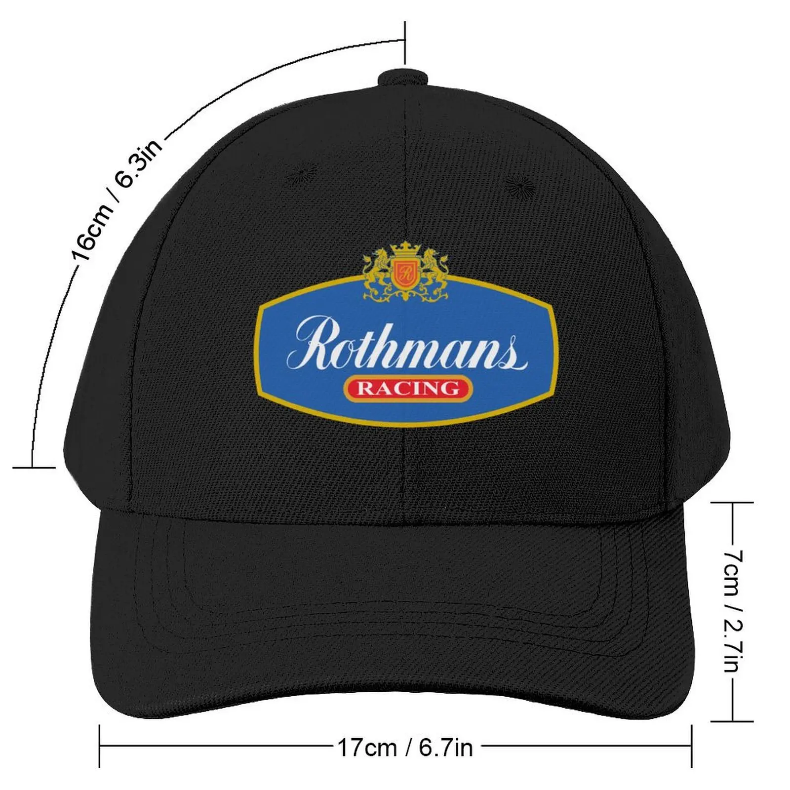 Rothmans Racing Baseball Cap derby hat Luxury Hat Fluffy Hat Sun For Children Mens Hats Women's