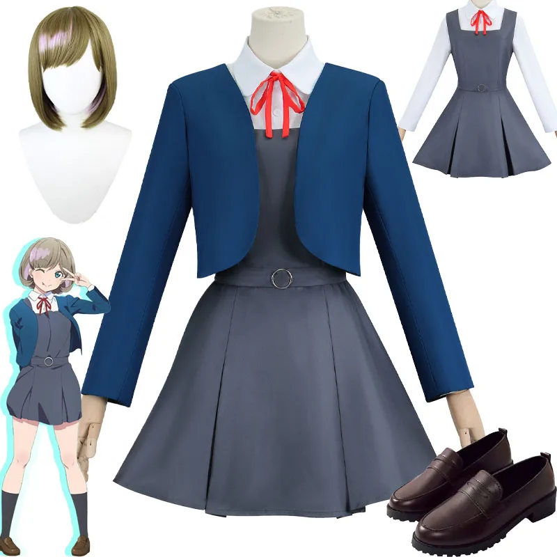 

Liella Tang Keke Shibuya Kanon Cosplay Costume Anime LoveLive Superstar Japanese JK Carnival Role Play School Uniform Women