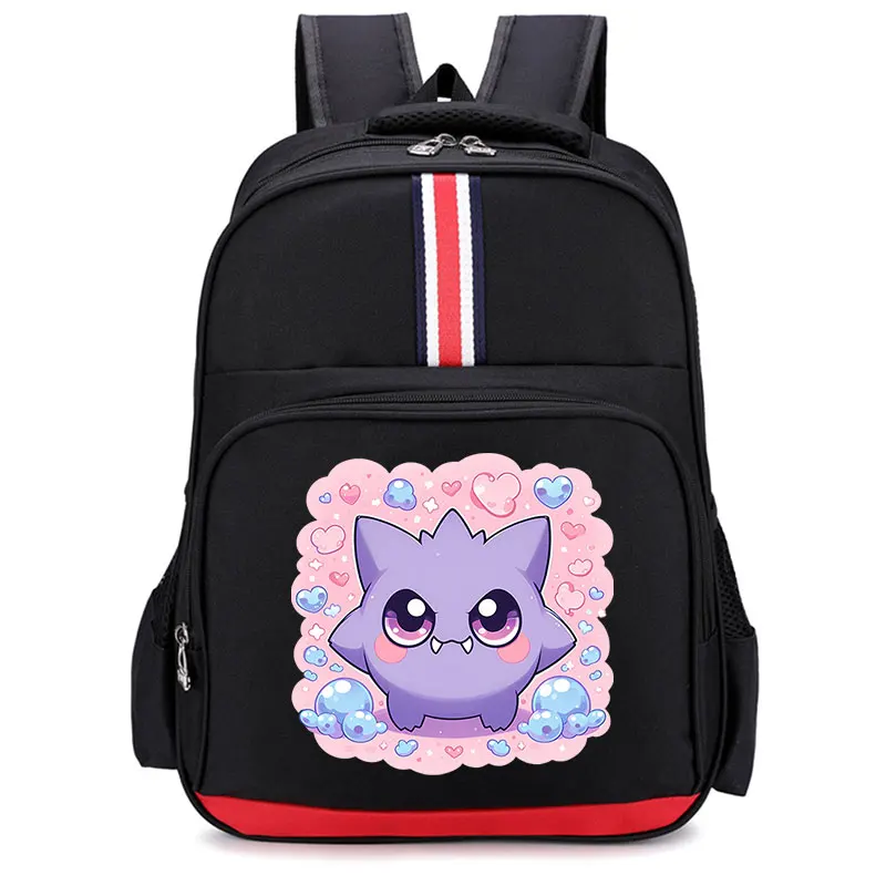 Pokemons Pikachu Schoolbag  Anime Figure Backpack Student Cartoon Anime Large Capacity Backpacks Back To School Party Gifts New view 5