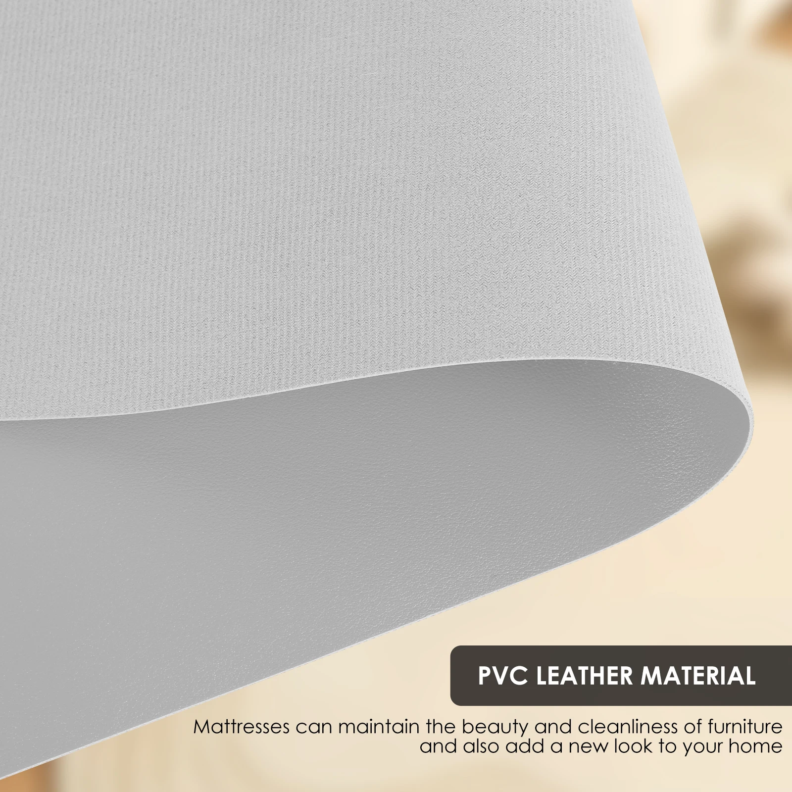 63 بوصة مقاوم للماء حصيرة مكتبية بولي كلوريد الفينيل الجلود غطاء طاولة مكتب السلس متعددة الأغراض طاولة شاي حامي حصيرة لخزانة مكتب المنزل