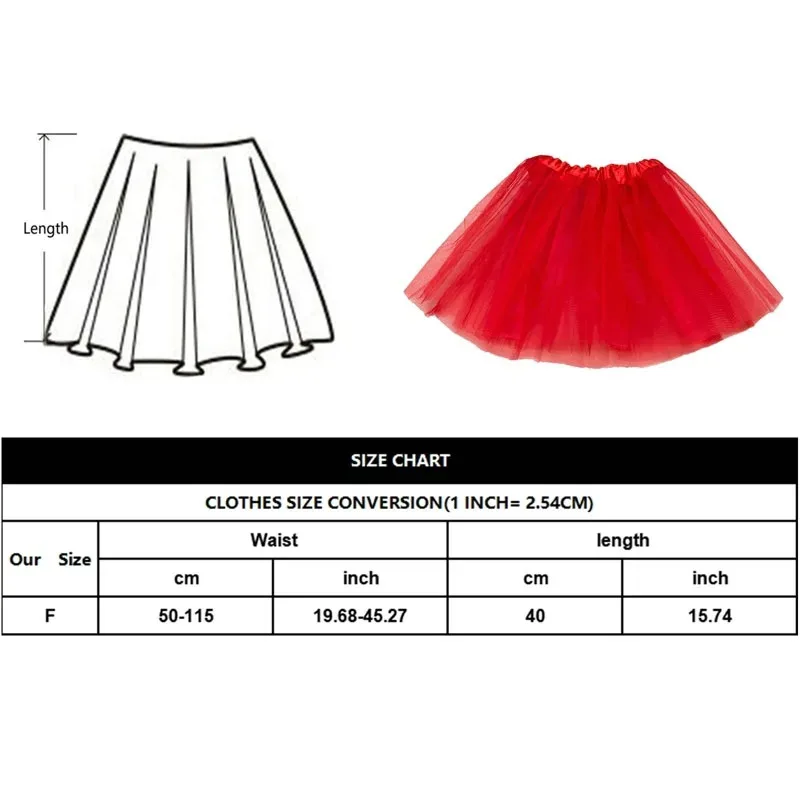 Fashion New Women\'s Tutu Skirt Rockabilly Petticoat for Carnival Costumes Tutu Underskirt Adul tDance Skirt Ballet Skirt Cosplay