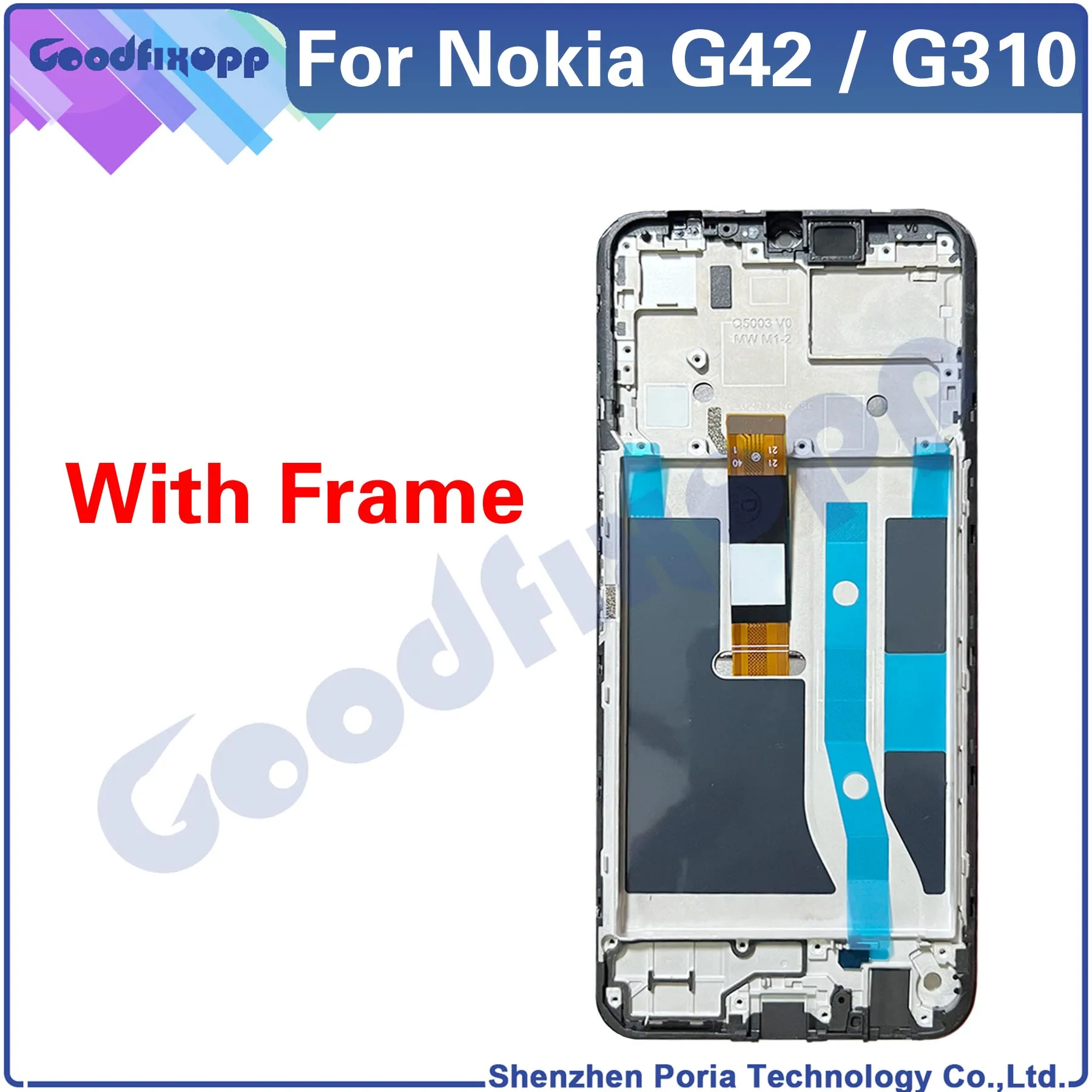 For Nokia G42 G310 LCD Display Touch Screen Digitizer Assembly Repair Parts Replacement