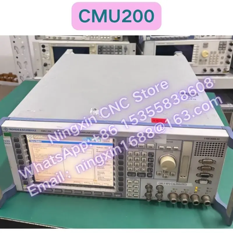 

Подержанный универсальный тестер радиокоммуникации Rohde & Schwarz R&S CMU200 Функциональный тест ОК Быстрая доставка