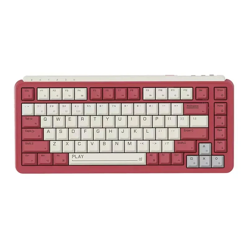 MIIIW ART Mechanical Keyboard Three-mode 83-key Z830 G Yellow PRO Axis Double-layer Silencing Full-key Hot Swap BT 3.0/BLE 5.0