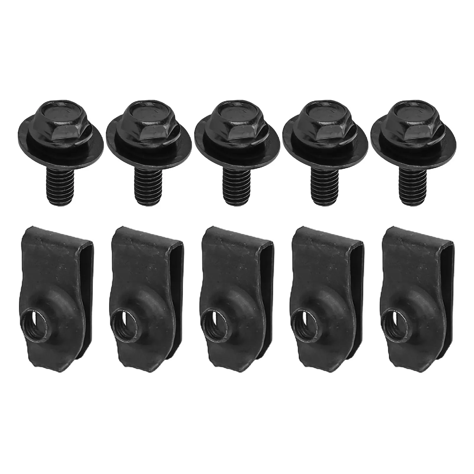 Practical High Quality Long Lasting Brand New Bolts U-Nut Clips Body Car Parts Replacement Screws Under Cover Accessories