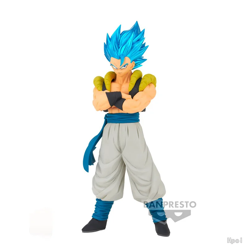 Bandai Banpresto Dragon Ball Super Blood of Saiyans Special 18 SSG Gogeta 18Cm Original Action Figure Model Toy Gift Collection