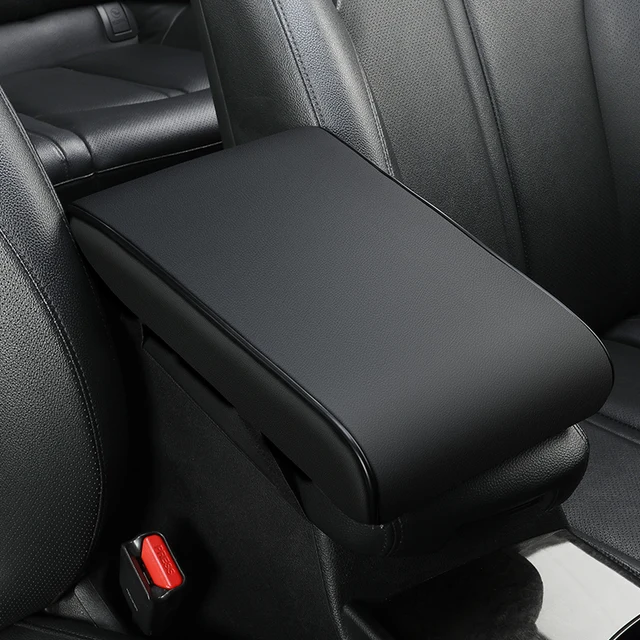 PU Leather Heightening Center Console Comfort Armrest Pad Cover Uniwersalna poduszka podłokietnika pasująca do większości samochodów (31 cm * 20 cm * 4,5 cm)