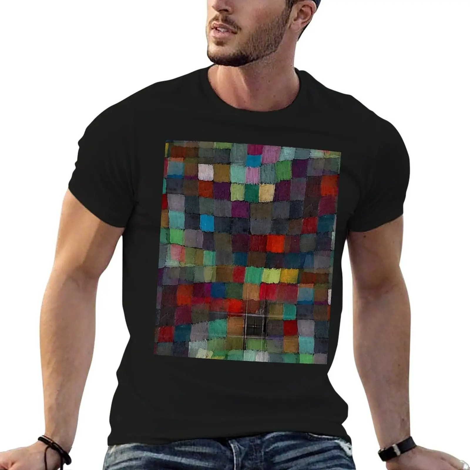 Abstract Tiles T-Shirt Sports Basic Short Sleeve T-Shirt