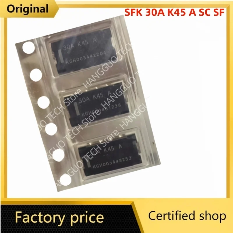 

1 шт. оригинальный и новый SFK 30A K45 A SC SF для поверхностного монтажа, зарядный предохранитель для литиевой батареи 30A 62 В