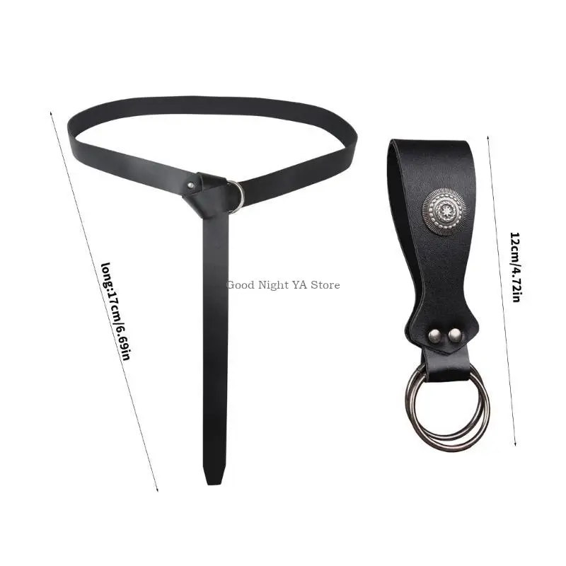 Skirt Hikes Medieval Keyring Belt Hook Loop Waistband Accessory