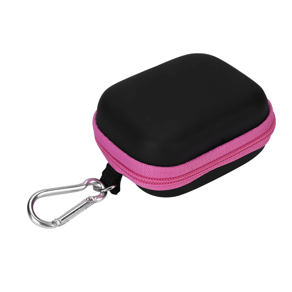 5ml Anti drop Essential Oil Carrying Case Six Bottles Portable Mini Travel Storage Bag Pink