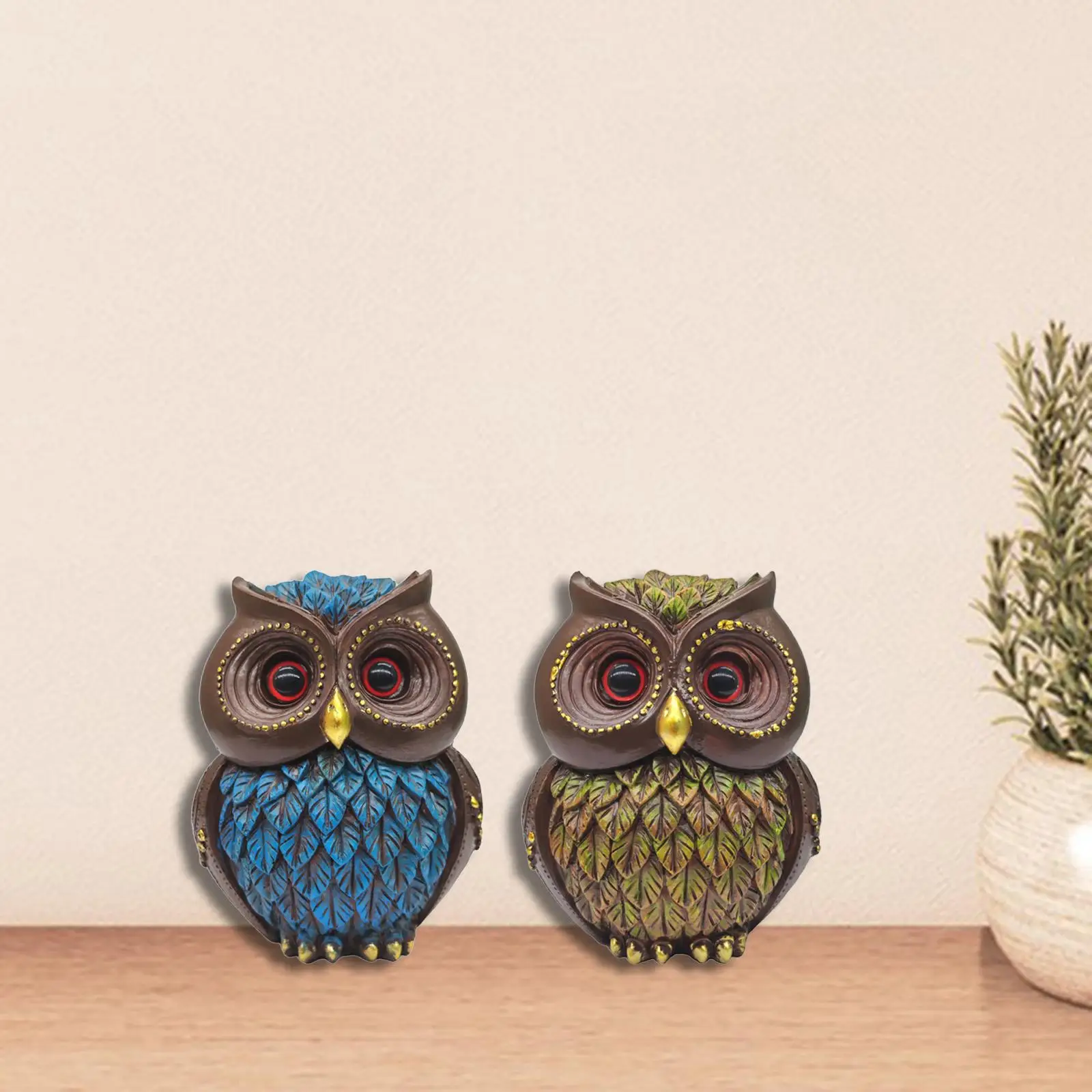 

Статуя Совы, художественные произведения, милая универсальная фигурка животного, украшение в виде совы из смолы, скульптура животного для спальни, дома, свадьбы, офиса, рабочего стола