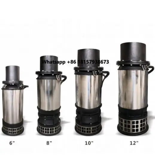 

Stainless Steel Submersible Dirty Water Pump 6 Inch 8 Inch 10inch 12 Inch Large Flow Fish Pond Sewage Pump